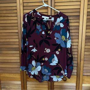 Loft Floral Blouse